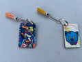 Mighty Bull Baseball Keychain