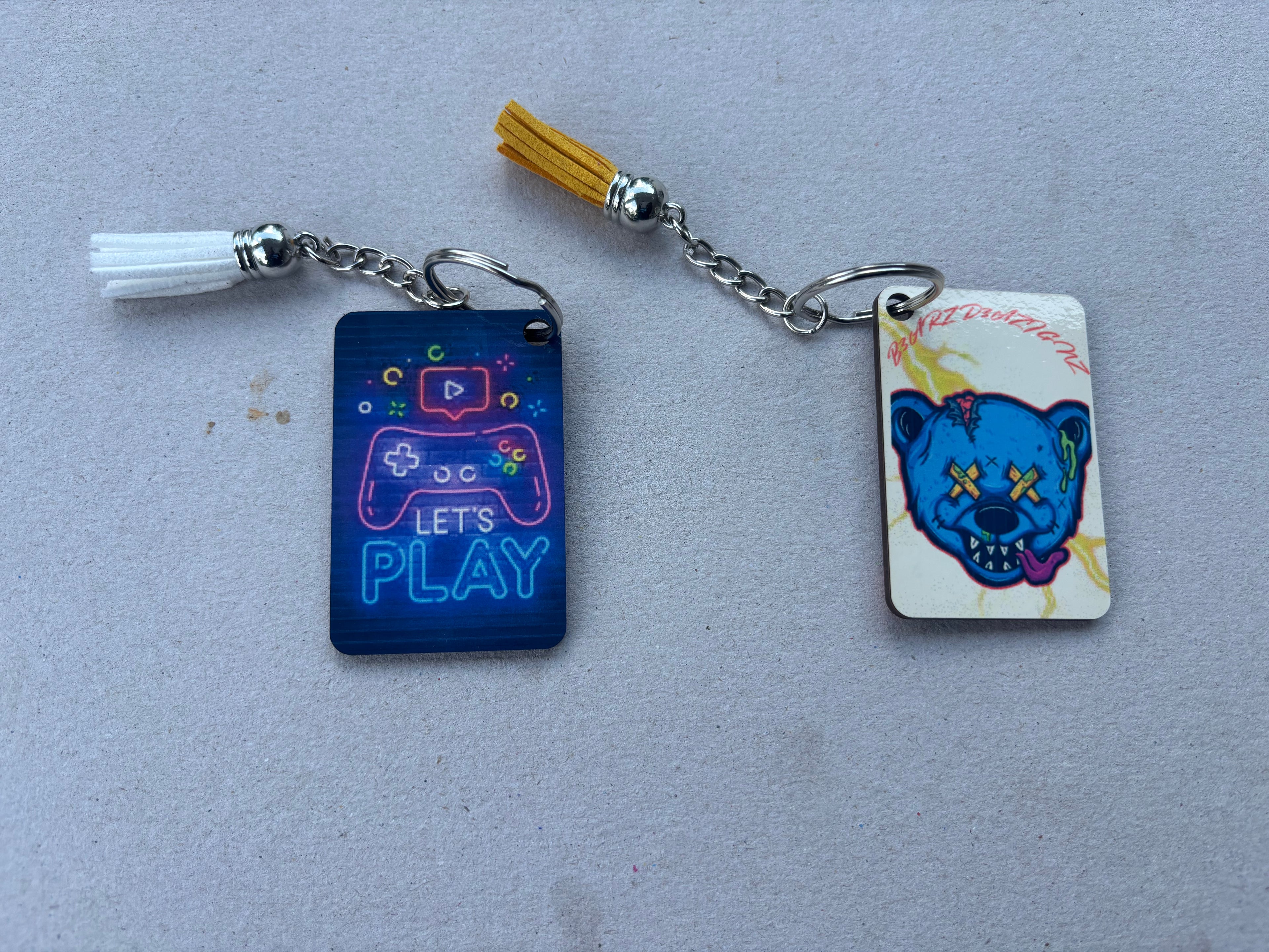 Game Time Keychain